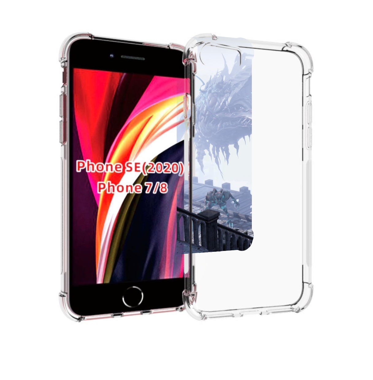 

Чехол MyPads Divinity Original Sin II для iPhone 7 4.7 / iPhone 8 / iPhone SE 2 (2020), Прозрачный, Tocco