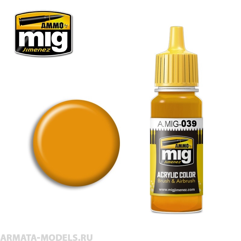 AMIG0039 Ammo Mig Акриловая краска LIGHT RUST 17 мл