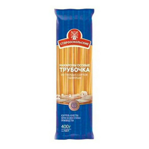 

Макаронные изделия Старооскольские трубочка 400 г