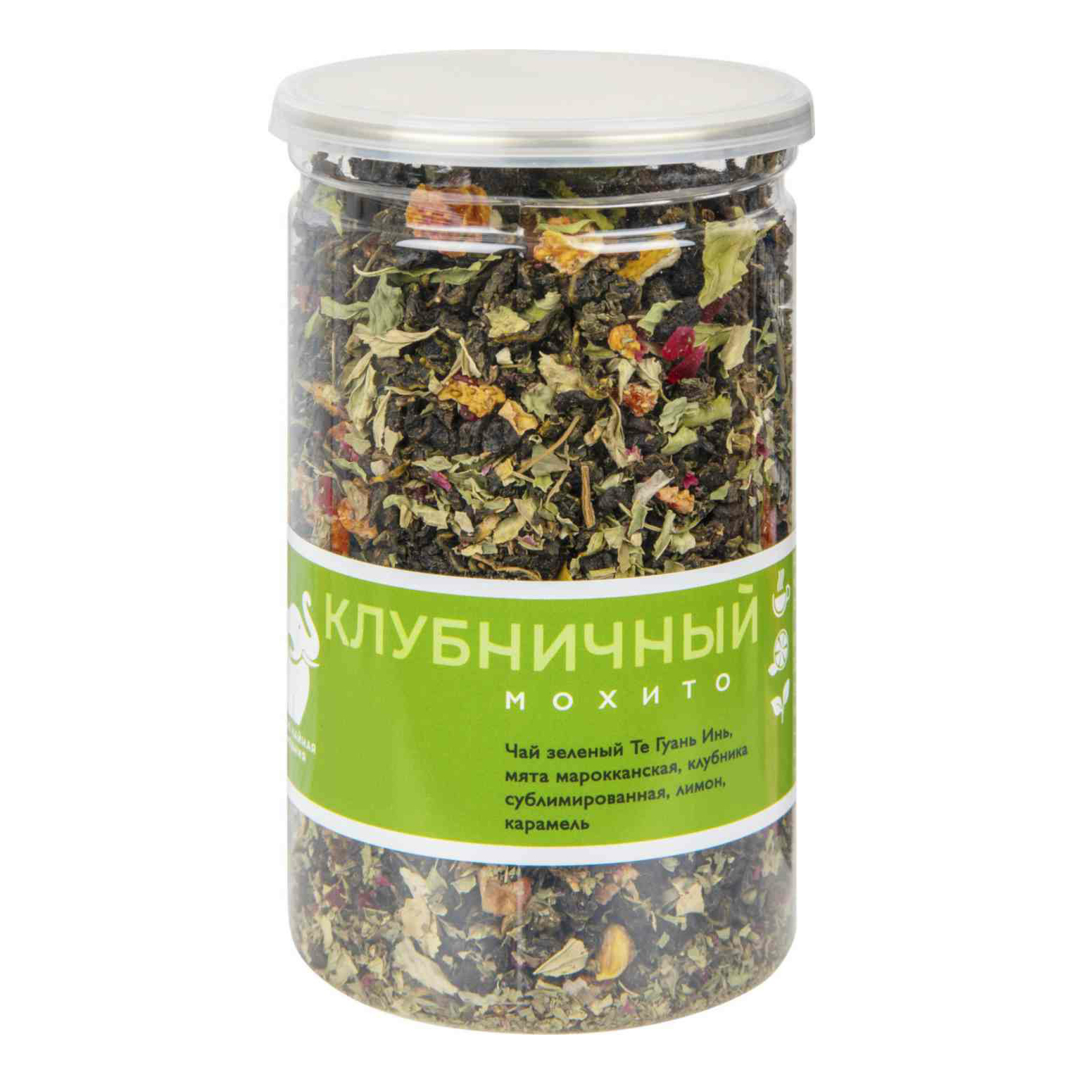 Чай зеленый Первая Чайная Компания Клубничный Мохито листовой 150 г