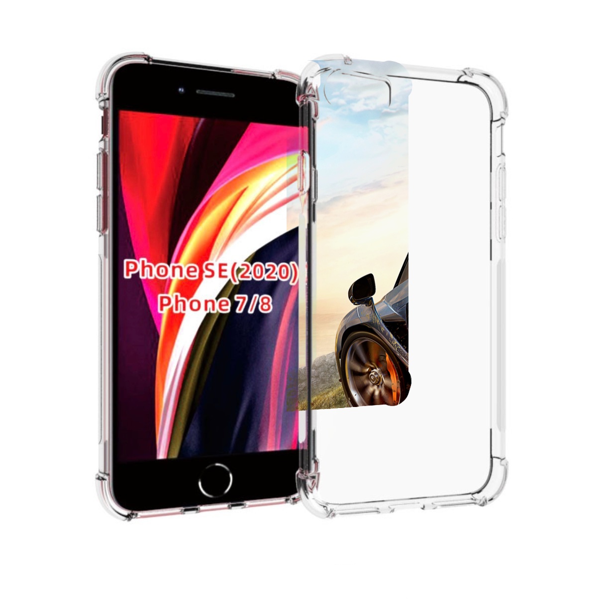 

Чехол MyPads Forza Horizon 4 для iPhone 7 4.7 / iPhone 8 / iPhone SE 2 (2020), Прозрачный, Tocco