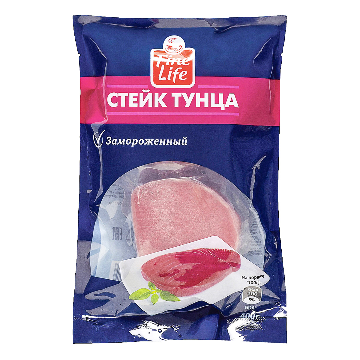 фото Тунец fine life стейк свежемороженый