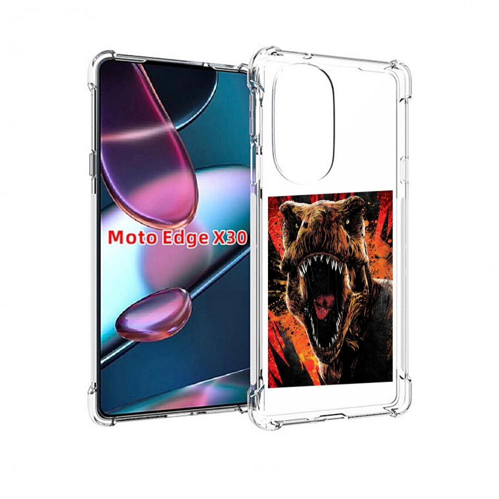 

Чехол MyPads Тиранозавр для Motorola Moto Edge X30, Прозрачный, Tocco