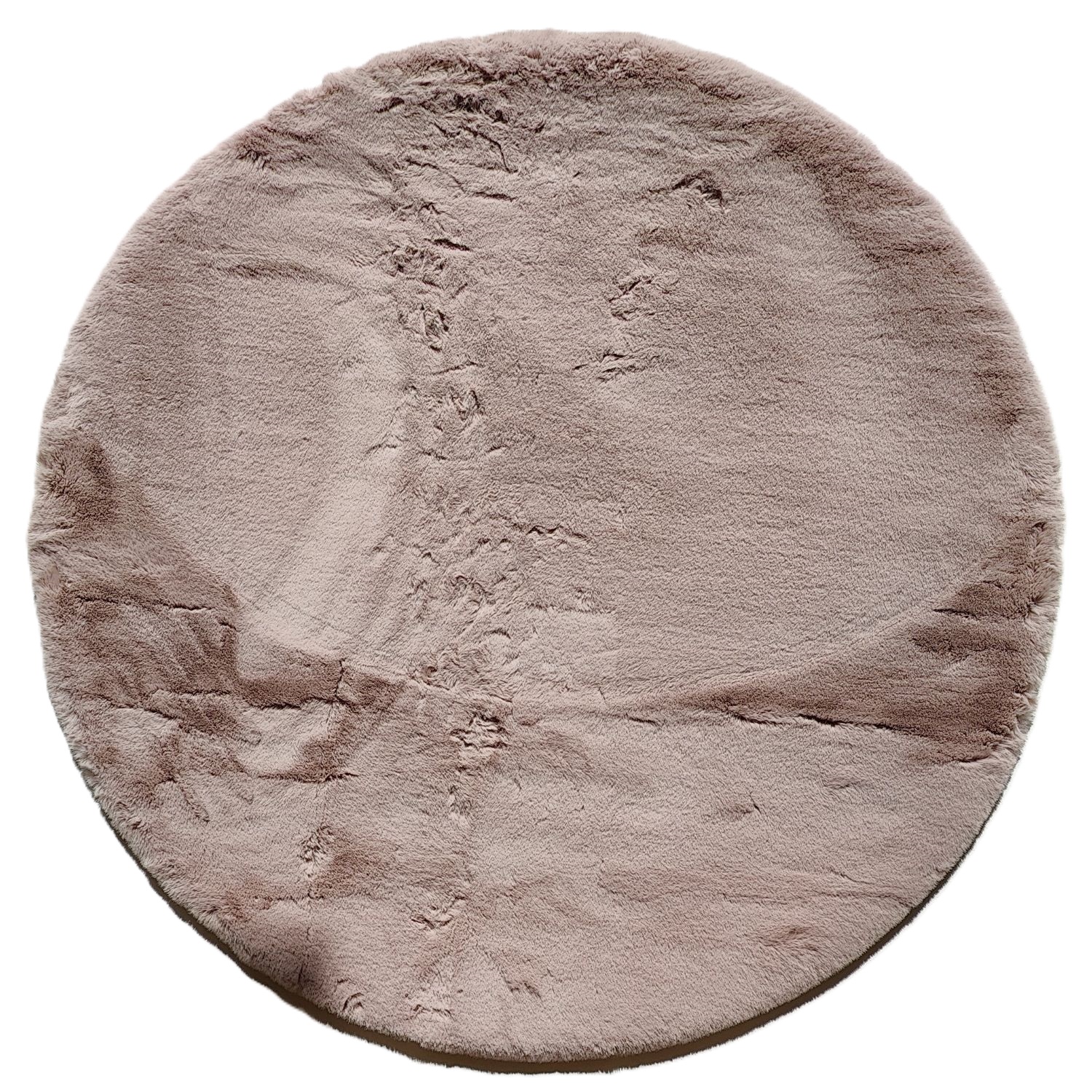 

Ковер Glamourtex мех REX1 розовый 160х160, REX1