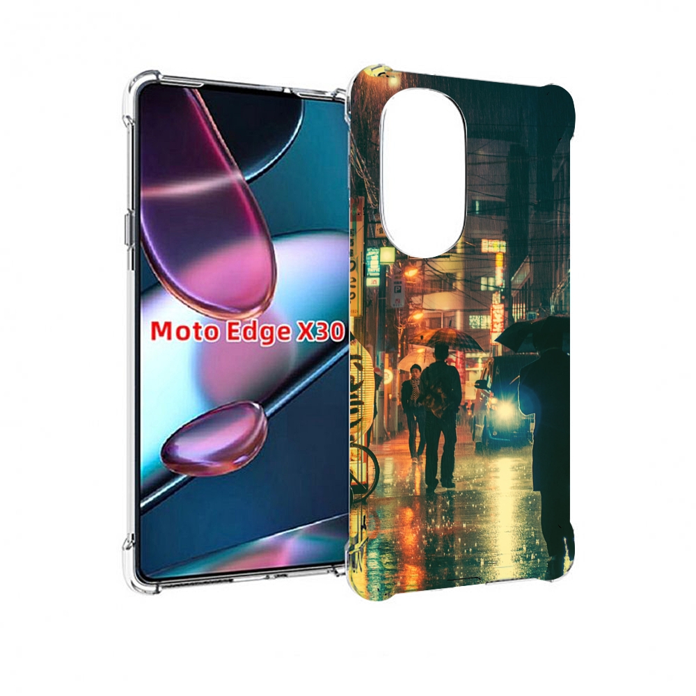 

Чехол MyPads Токио-сеул для Motorola Moto Edge X30, Прозрачный, Tocco