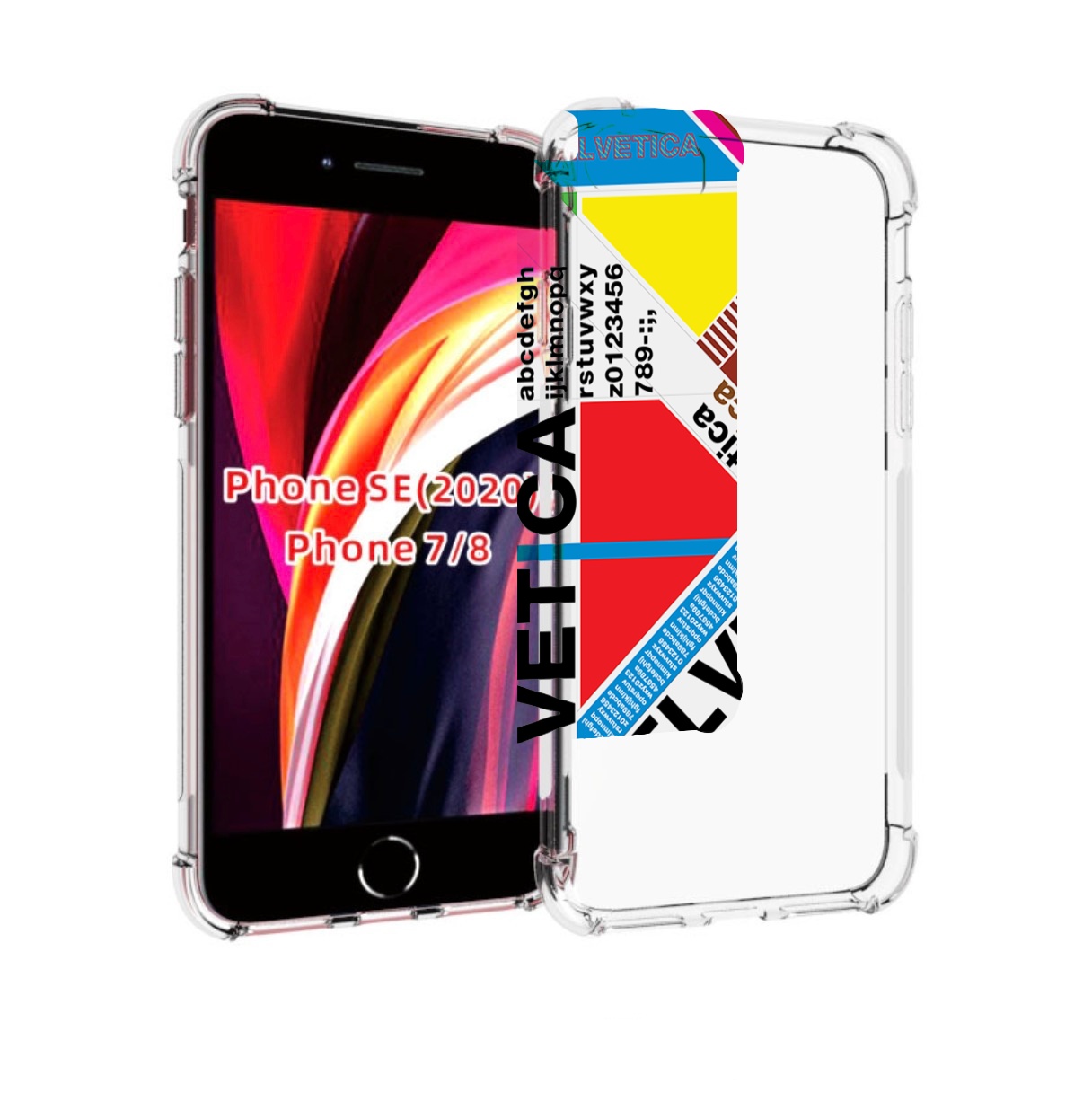 

Чехол MyPads HELVET для iPhone 7 4.7 / iPhone 8 / iPhone SE 2 (2020), Прозрачный, Tocco