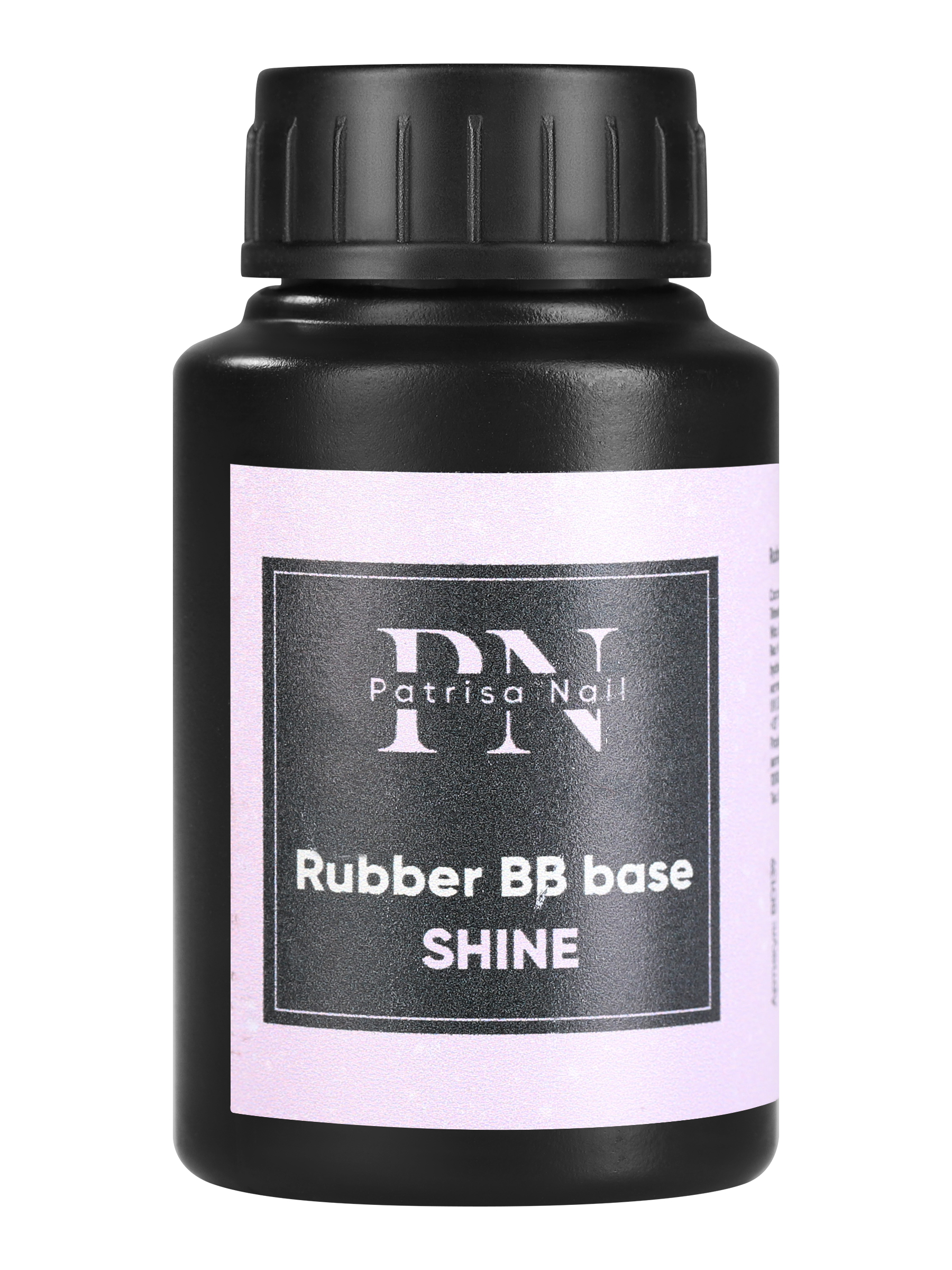 

База для гель-лака Patrisa Nail Rubber BB-base Shine камуфлирующая каучуковая, 30 мл