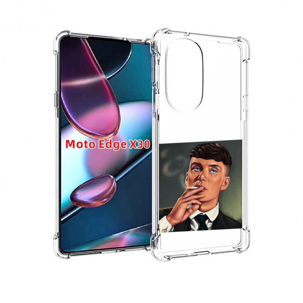 

Чехол MyPads Томас-Шелби для Motorola Moto Edge X30, Прозрачный, Tocco