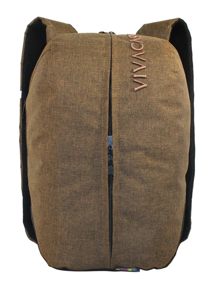 фото Рюкзак для ноутбука мужской vivacase beatle 14" коричневый