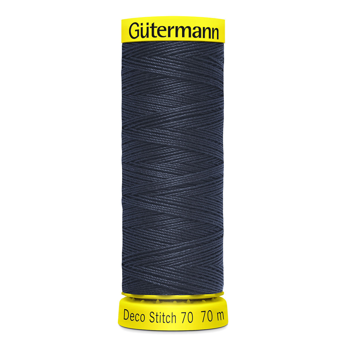 

Нить Gutermann Deco Stitch №70, для декоративных швов, 70м (339 чернильно-синий), 5 шт, Разноцветный, 7730427