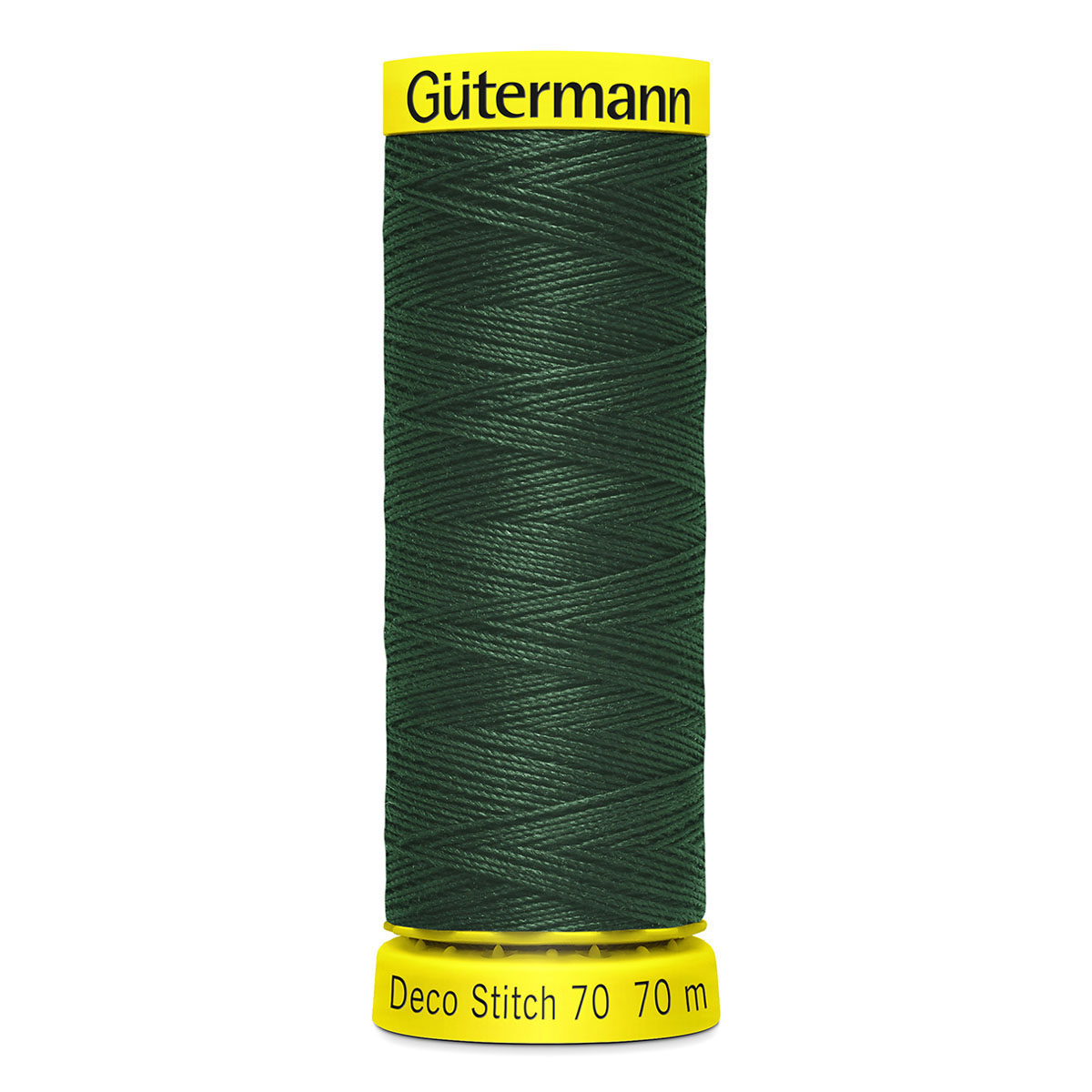 

Нить Gutermann Deco Stitch №70, для декоративных швов, 70м (472 тёмно-бутылочный), 5 шт, Зеленый, 7730427