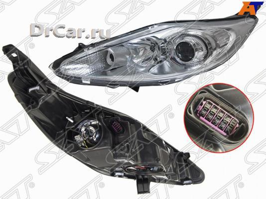 

Sat Фара Ford Fiesta 09-12 Lh С Корректором, Хром SAT ST4311188LMLDEM