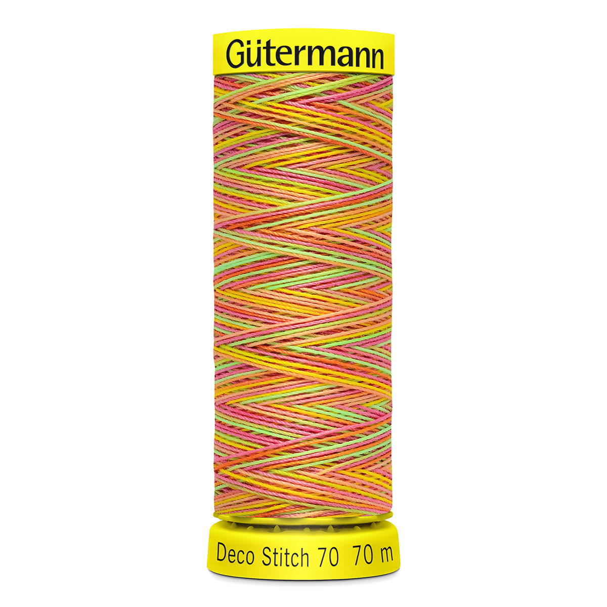 

Нить Gutermann Deco Stitch 70, 702161, мультиколор для декоративных швов, 70м (9873), 5 шт, Разноцветный, 7730428