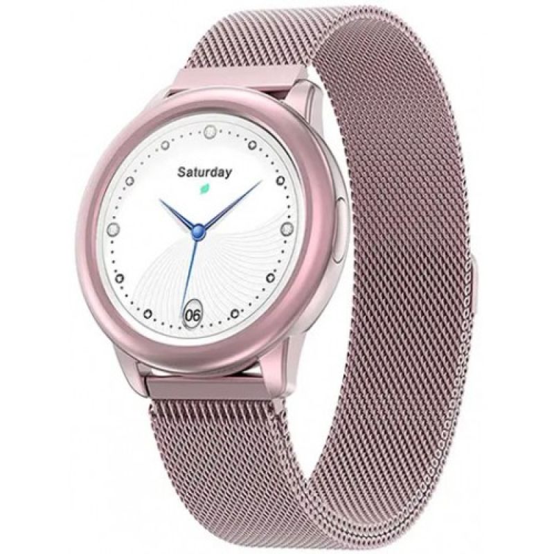 

Умные часы CheckME Smart CMSHDT8RGRG с календарем, пульсометром, CMSHDT8RGRG