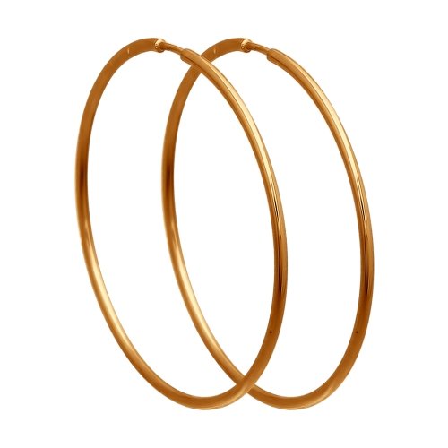 

Серьги конго из красного золота ЯХОНТ Золотой 51278, 51278