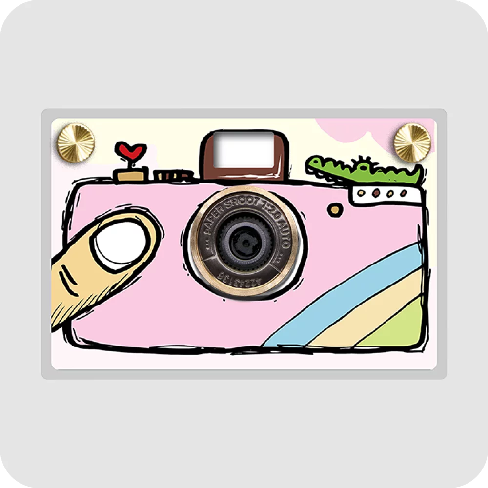 

Фотоаппарат компактный PaperShoot Pink Hand Drawn Pink, Pink Hand Drawn