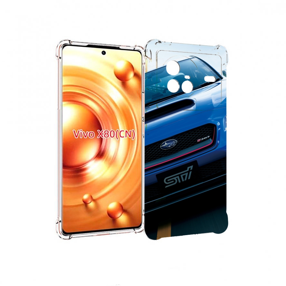 

Чехол Mypads Subaru 2 Для Vivo X80, Прозрачный, Tocco