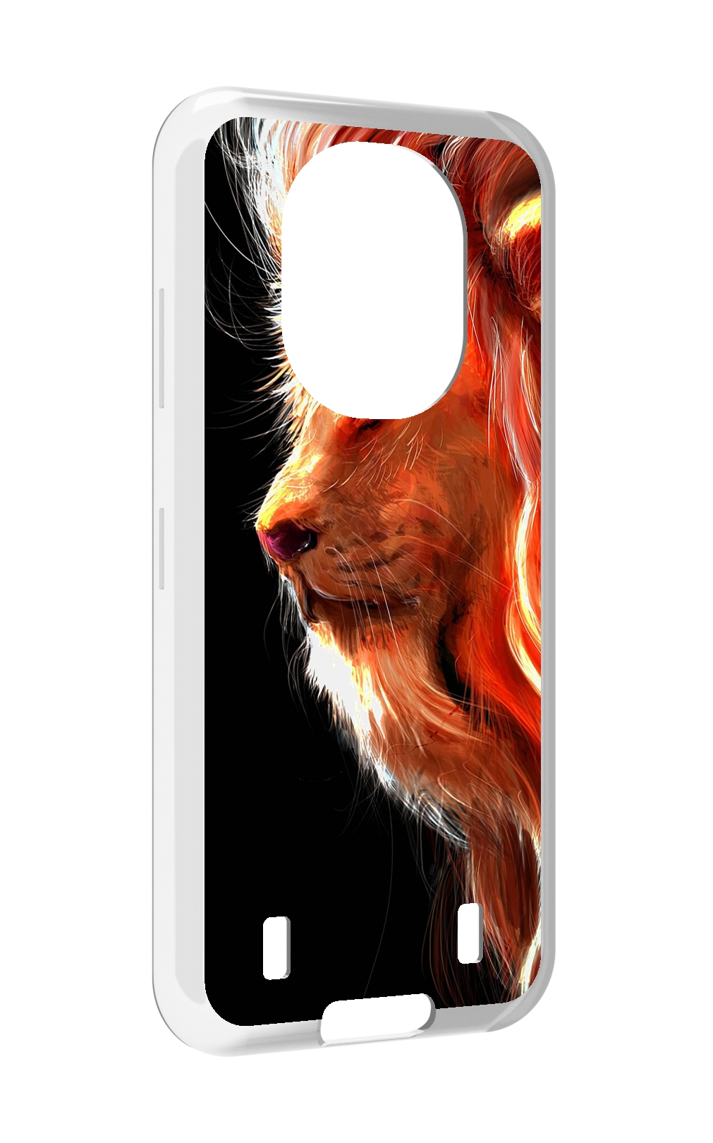 

Чехол MyPads Арт-рисунок-льва мужской для Oukitel WP16, Прозрачный, Tocco