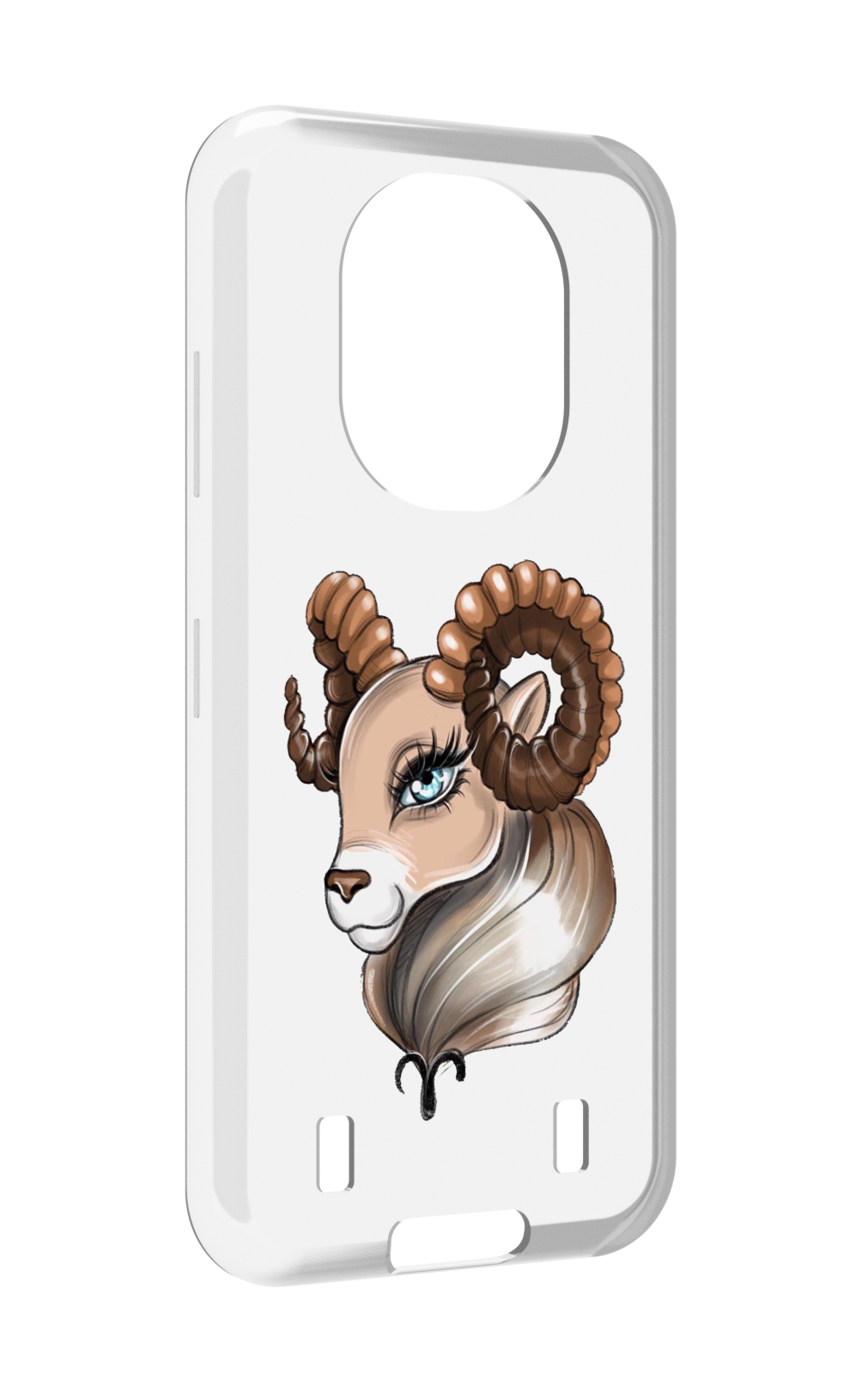 

Чехол MyPads Барашка для Oukitel WP16, Прозрачный, Tocco