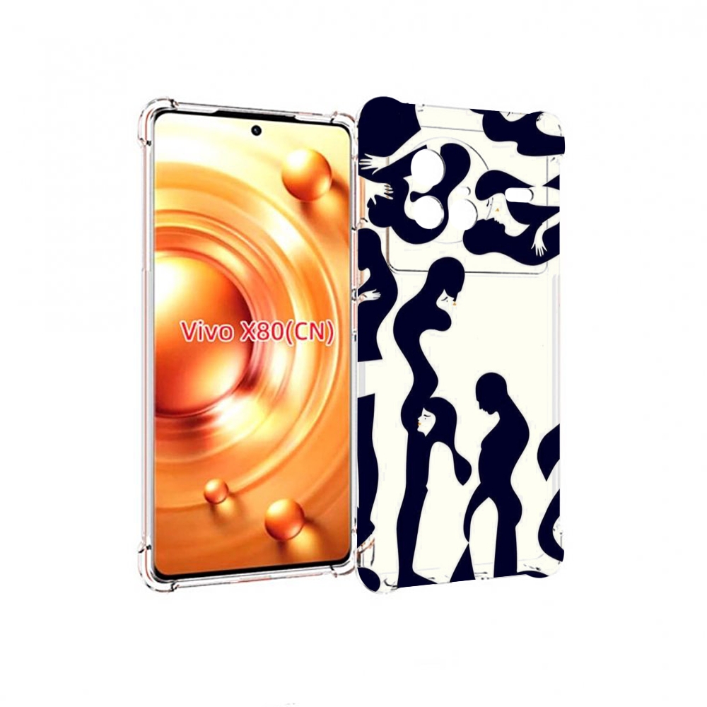 

Чехол Mypads Схема-Пар Для Vivo X80, Прозрачный, Tocco
