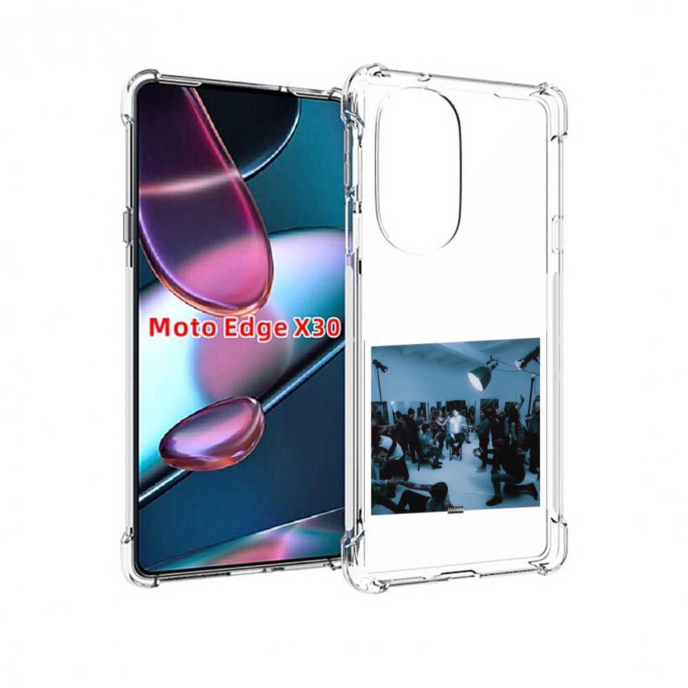 

Чехол MyPads Уроборос Скриптонит для Motorola Moto Edge X30, Прозрачный, Tocco