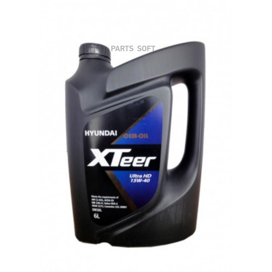 

Моторное масло HYUNDAI XTeer Heavy Duty Ultra 15W40 6 л