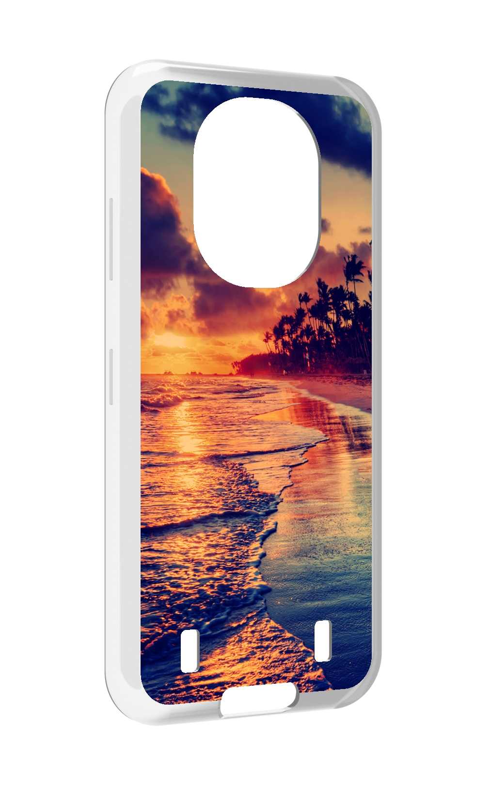

Чехол MyPads Берег для Oukitel WP16, Прозрачный, Tocco