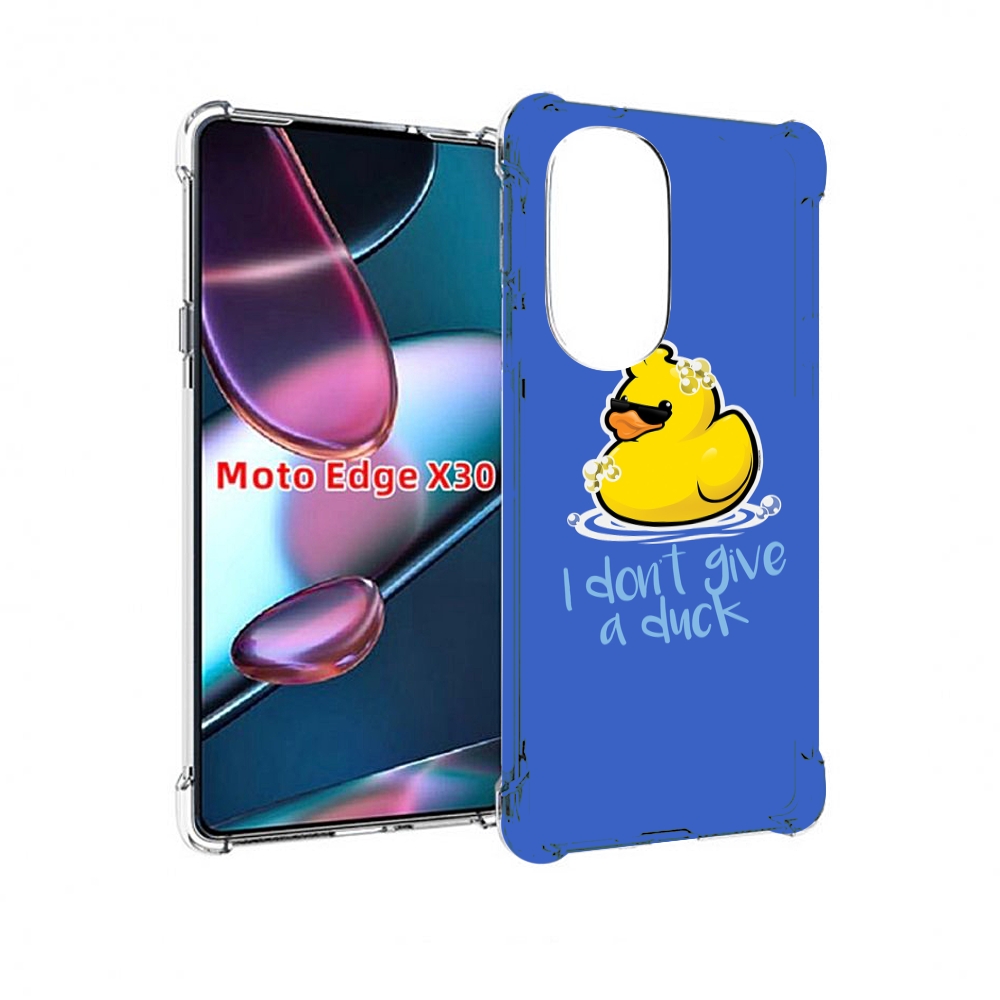 

Чехол MyPads Уточка для Motorola Moto Edge X30, Прозрачный, Tocco