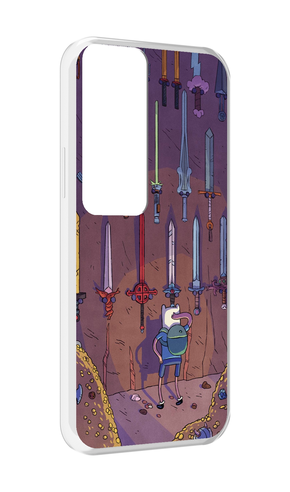 

Чехол MyPads фин ищет меч для Tecno Pova Neo 2, Прозрачный, Tocco