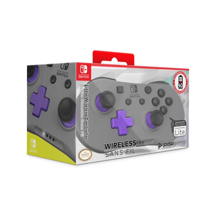 Геймпад PDP Little для Nintendo Switch Grey