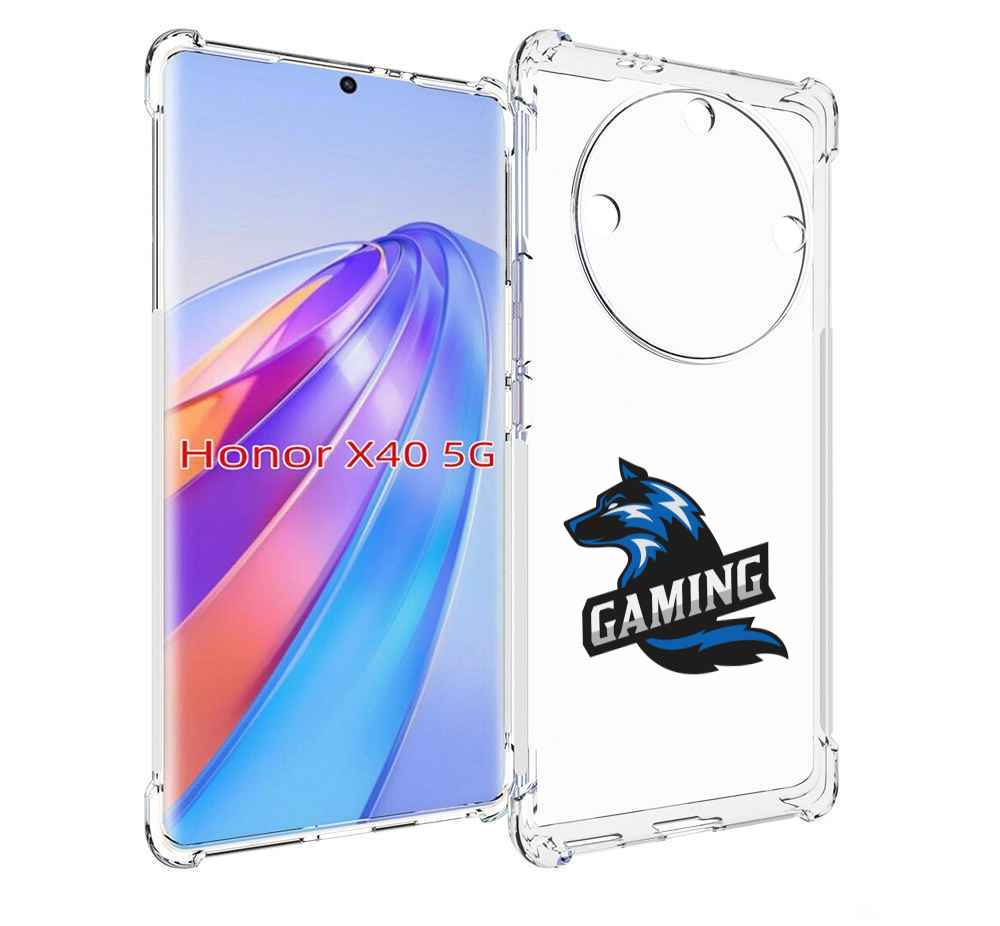 

Чехол MyPads Gaming мужской для Honor X40, Прозрачный, Tocco