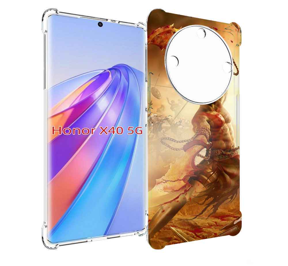 

Чехол MyPads God Of War III для Honor X40, Прозрачный, Tocco