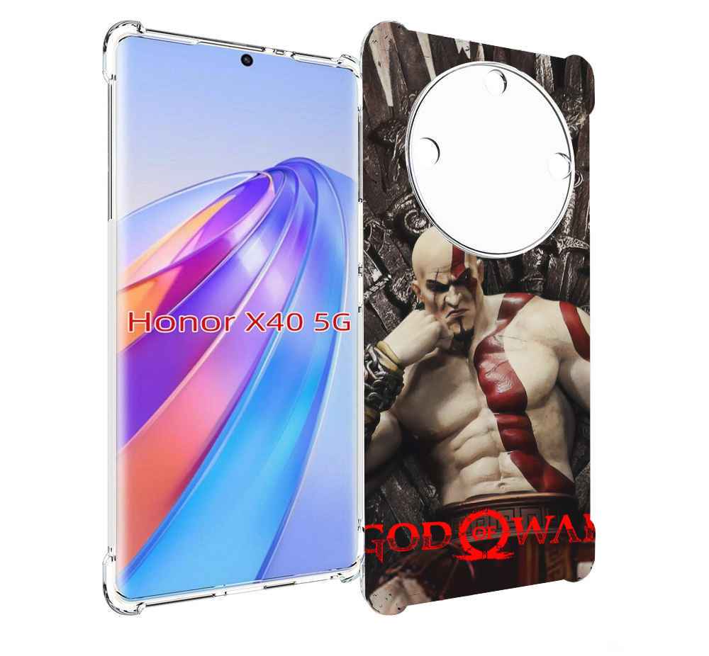 

Чехол MyPads God of War Кратос для Honor X40, Прозрачный, Tocco