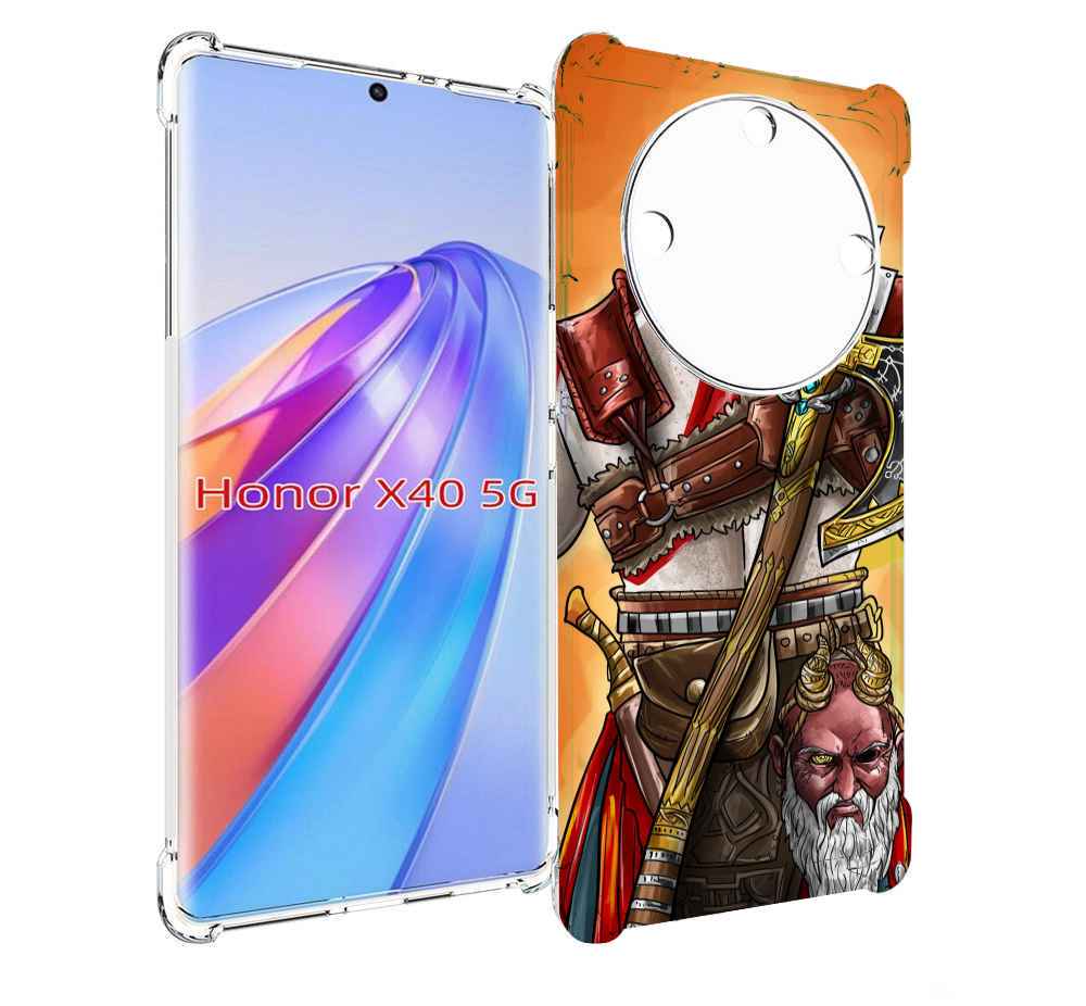 

Чехол MyPads God of War для Honor X40, Прозрачный, Tocco