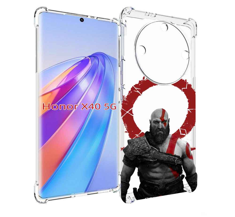 

Чехол MyPads God-of-War для Honor X40, Прозрачный, Tocco