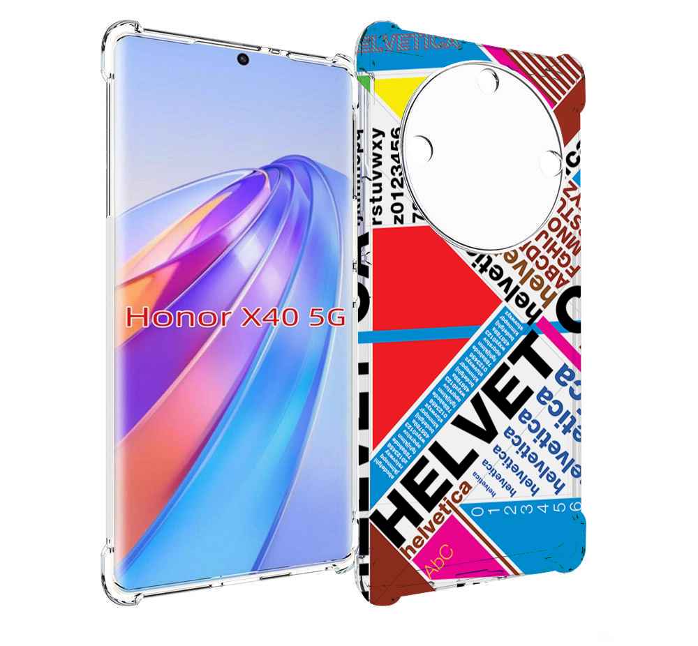 

Чехол MyPads HELVET для Honor X40, Прозрачный, Tocco