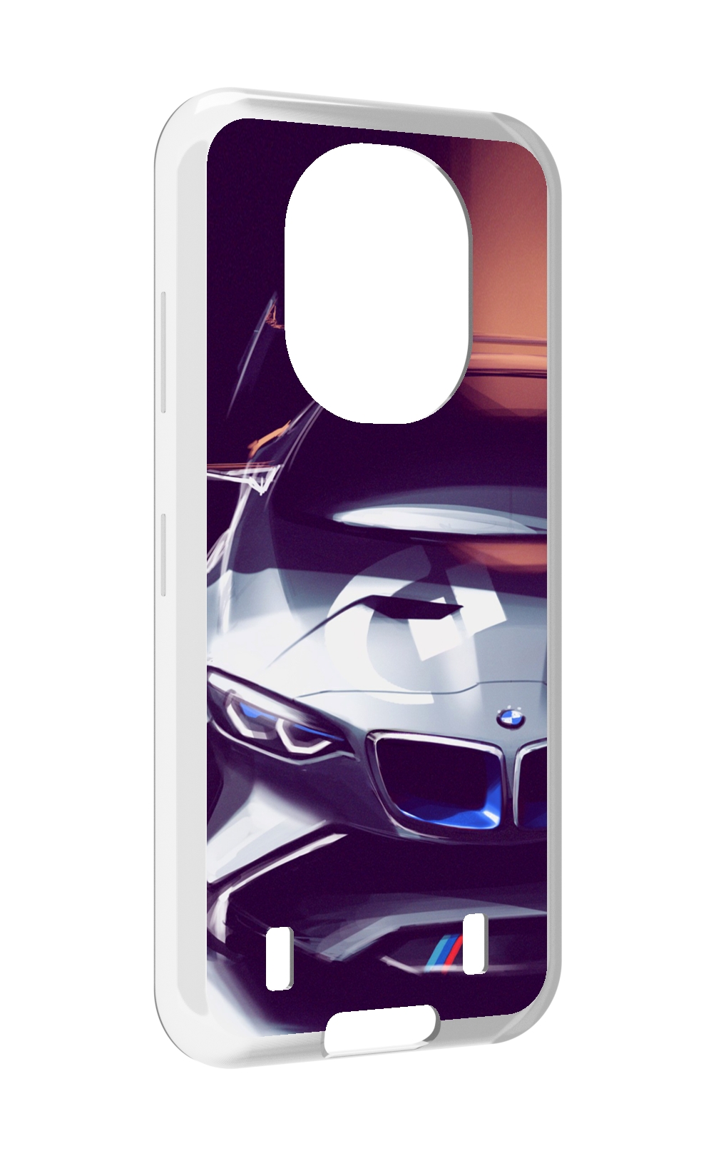 

Чехол MyPads Бэмвэ мужской для Oukitel WP16, Прозрачный, Tocco