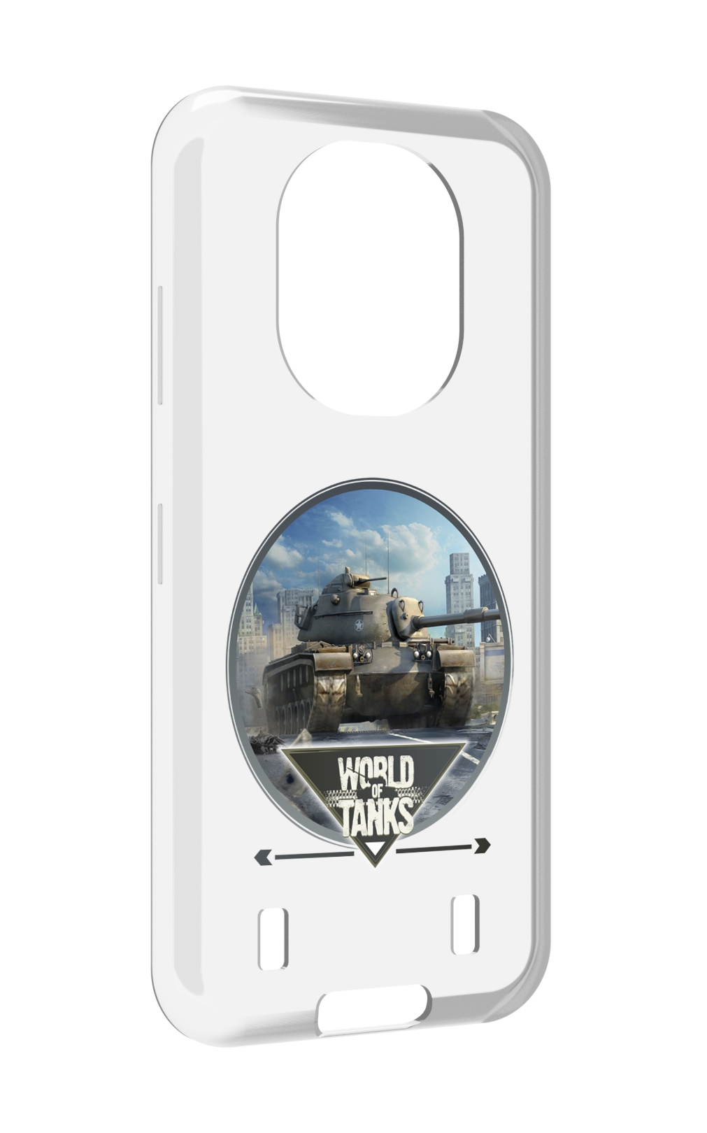 

Чехол MyPads Мир танков для Oukitel WP16, Прозрачный, Tocco