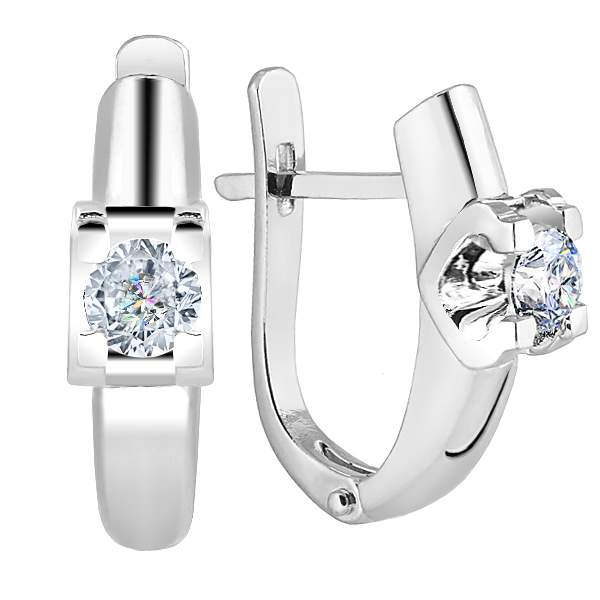 

Серьги из золота Azade 82251-Б, бриллиант, 82251-Б