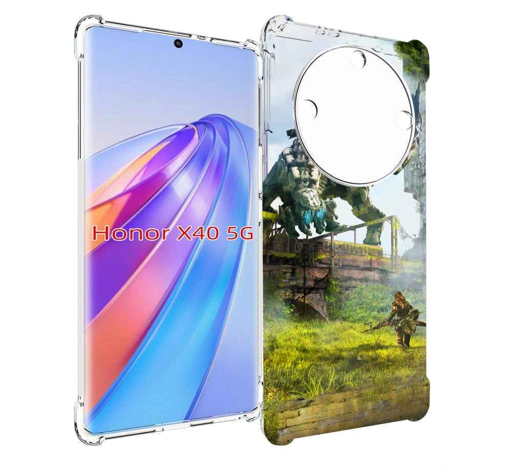 

Чехол MyPads Horizon Zero Dawn для Honor X40, Прозрачный, Tocco