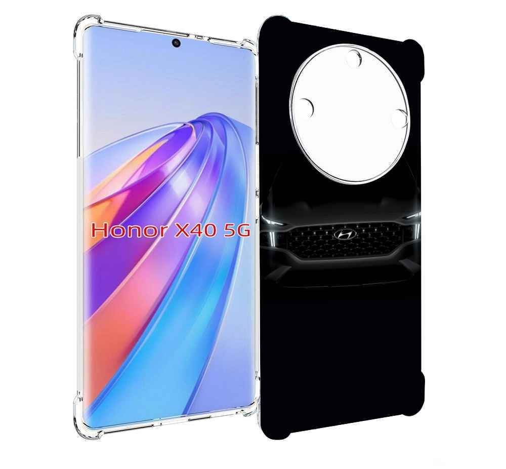 

Чехол MyPads hyundai 2 для Honor X40, Прозрачный, Tocco