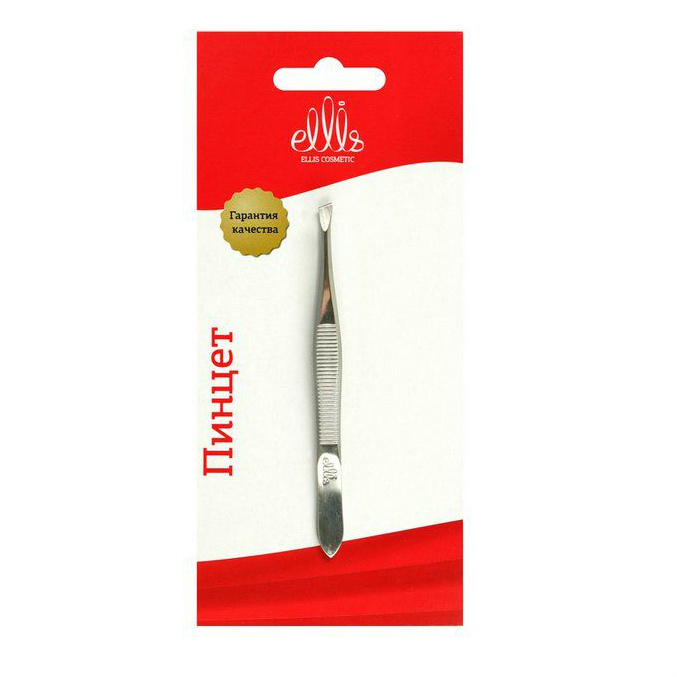 

Пинцет Ellis Cosmetic EC RP 007 прямой с покрытием