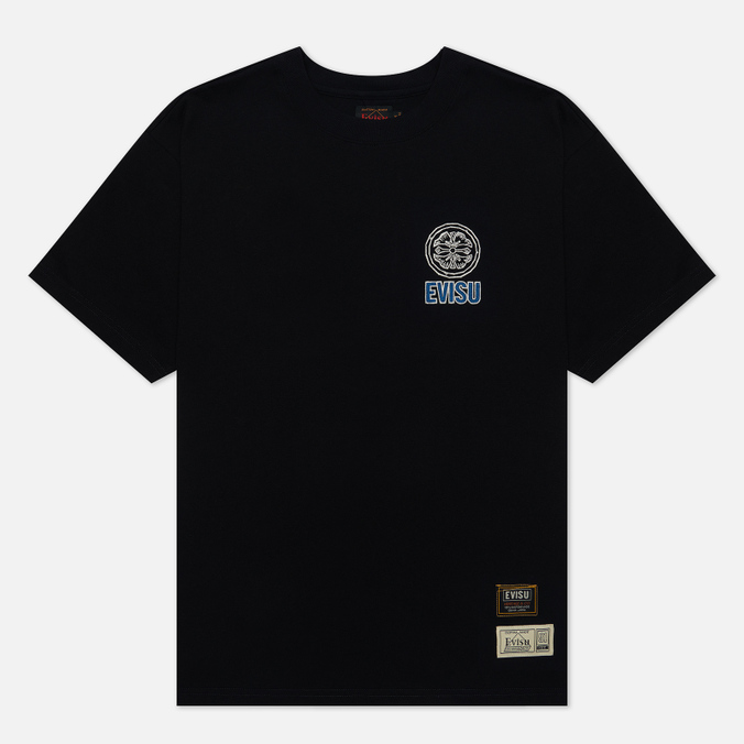 

Футболка мужская Evisu 2EAHTM2TS542XXCT-BLKX черная L, 2EAHTM2TS542XXCT-BLKX