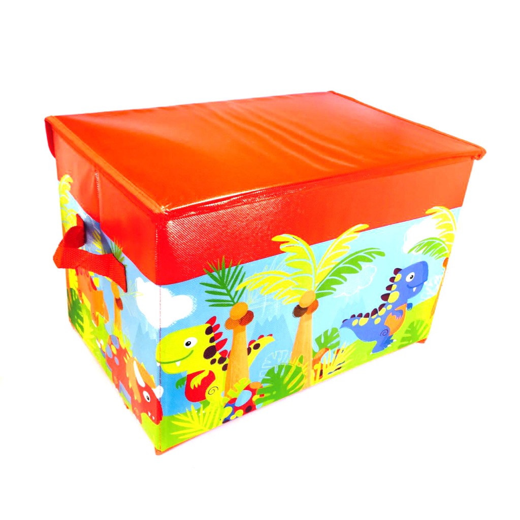 

Короб для хранения игрушек Markethot Красный, 37х25х25 см