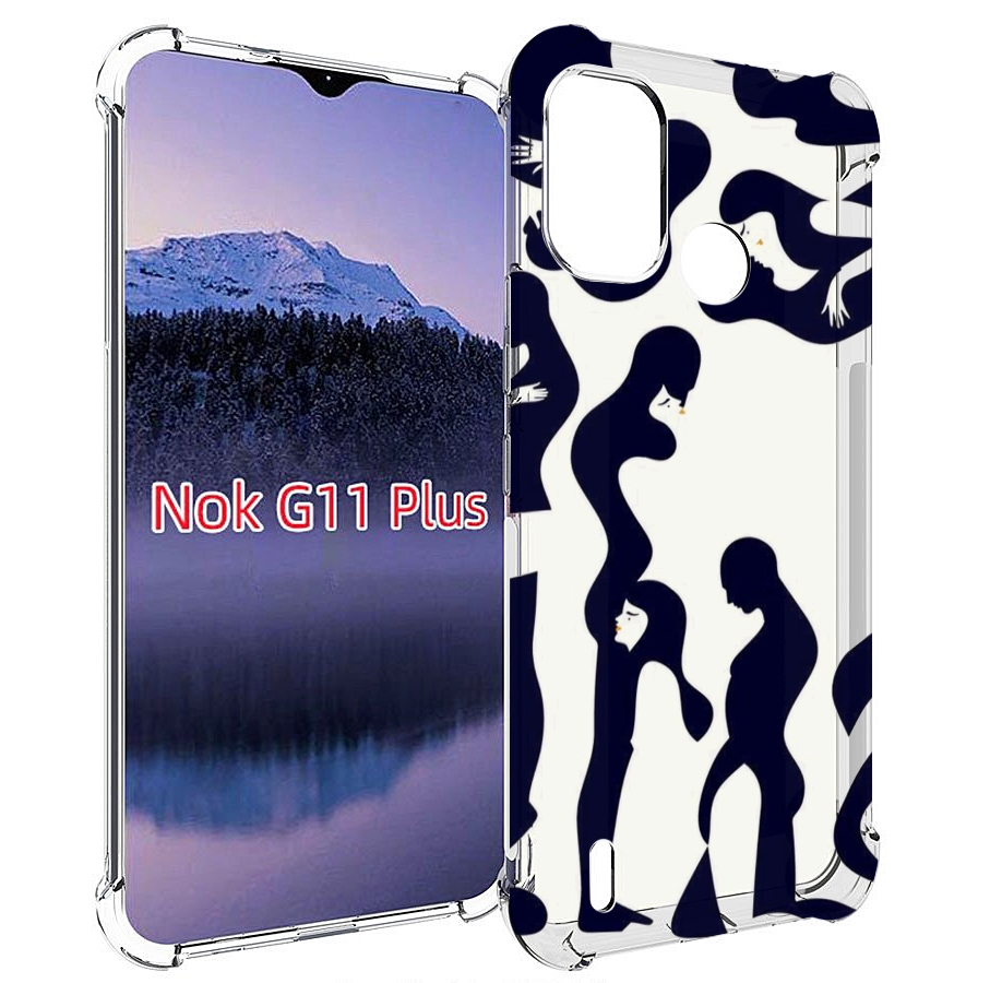 

Чехол MyPads схема-пар для Nokia G11 Plus, Прозрачный, Tocco