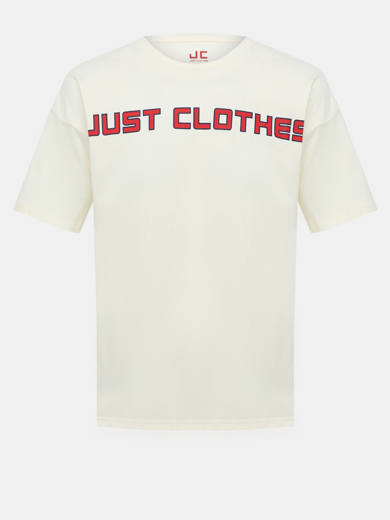 

Футболка мужская Just Clothes 000000419 белая 46 RU, Белый, 000000419