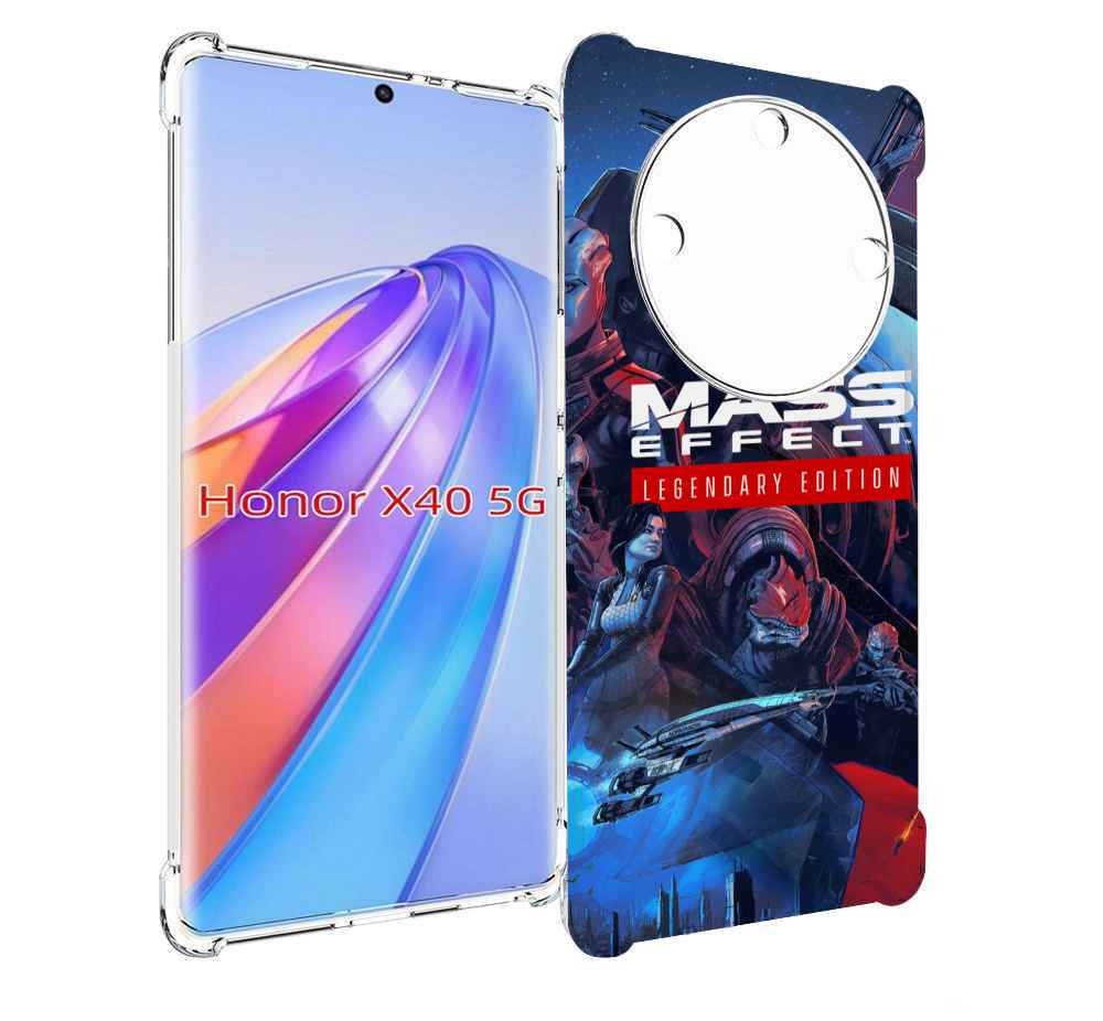 

Чехол MyPads Mass Effect Legendary Edition для Honor X40, Прозрачный, Tocco