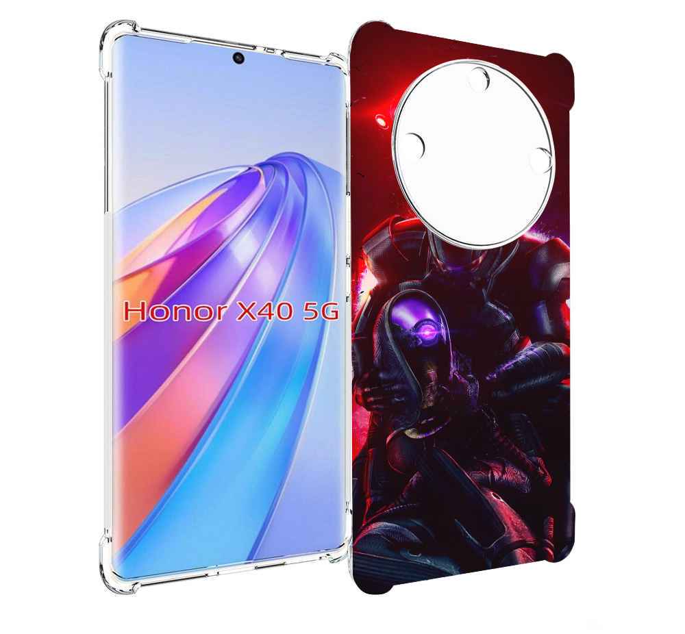 

Чехол MyPads Mass Effect для Honor X40, Прозрачный, Tocco