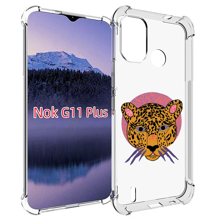 

Чехол MyPads тигр-в-кругу для Nokia G11 Plus, Прозрачный, Tocco