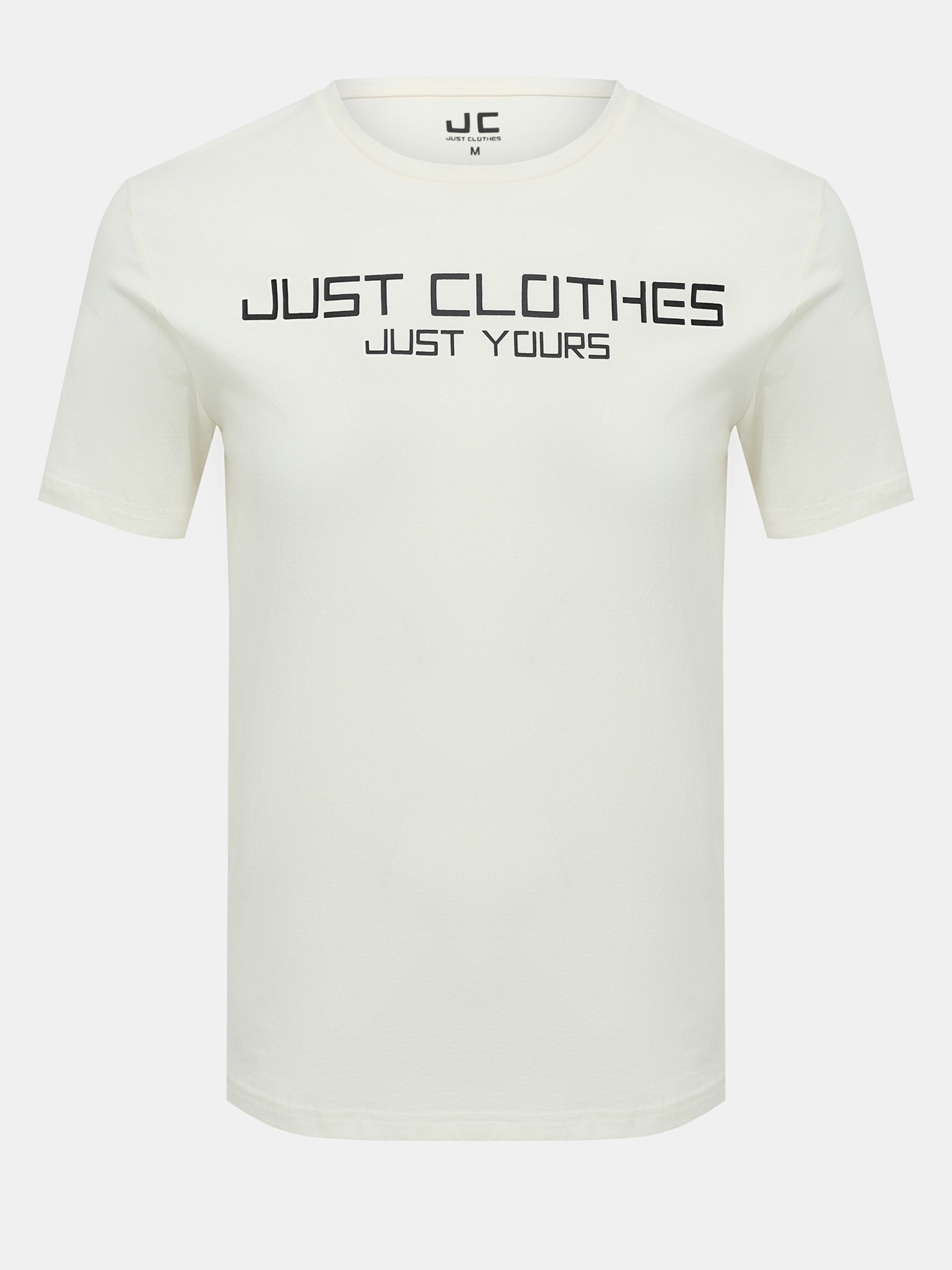 

Футболка мужская Just Clothes 000000418 белая 48 RU, Белый, 000000418